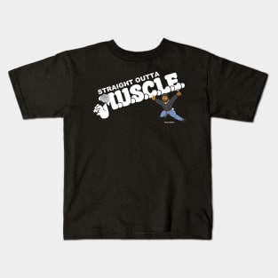 Straight Outta M.U.S.C.L.E. Kids T-Shirt